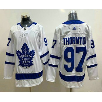 Men's Toronto Maple Leafs #97 Joe Thornton White Adidas Stitched NHL Jersey