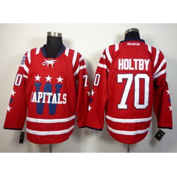 Washington Capitals #70 Braden Holtby 2015 Winter Classic Red Jersey
