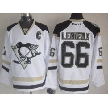 Pittsburgh Penguins #66 Mario Lemieux 2014 Stadium Series White Jersey
