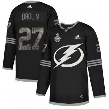 Adidas Lightning #27 Ryan McDonagh Black Authentic Classic 2020 Stanley Cup Final Stitched NHL Jersey