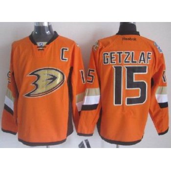 Anaheim Ducks #15 Ryan Getzlaf 2014 Stadium Series Orange Jersey