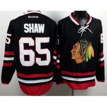 Chicago Blackhawks #65 Andrew Shaw 2014 Stadium Series Black Jersey