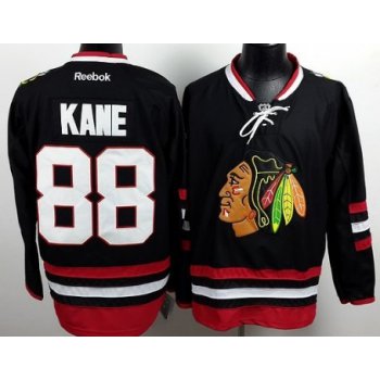Chicago Blackhawks #88 Patrick Kane 2014 Stadium Series Black Jersey