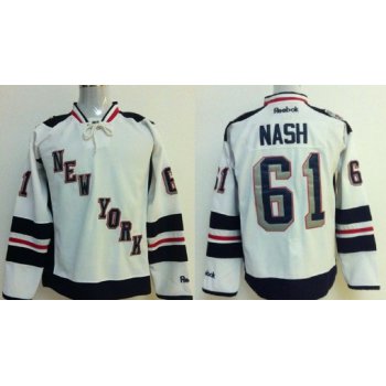 New York Rangers #61 Rick Nash 2014 Stadium Series White Jersey