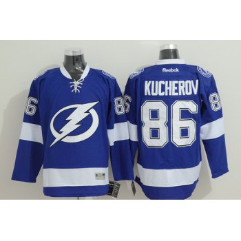 Tampa Bay Lightning #86 Nikita Kucherov New Blue Jersey