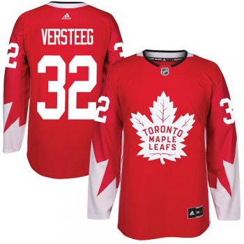 Adidas Maple Leafs #32 Kris Versteeg Red Team Canada Authentic Stitched NHL Jersey