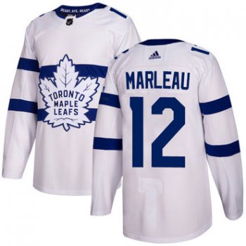 Adidas Toronto Maple Leafs #12 Patrick Marleau White Authentic 2018 Stadium Series Stitched NHL Jersey