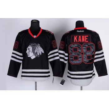 Chicago Blackhawks #88 Patrick Kane Black Ice Jersey