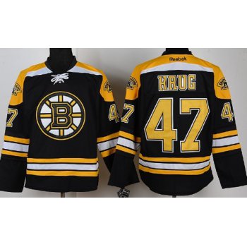 Boston Bruins #47 Torey Krug Black Jersey