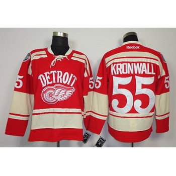 Detroit Red Wings #55 Niklas Kronwall 2014 Winter Classic Red Jersey