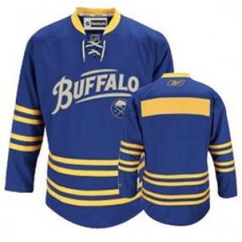 Buffalo Sabres Blank Blue Third Jersey