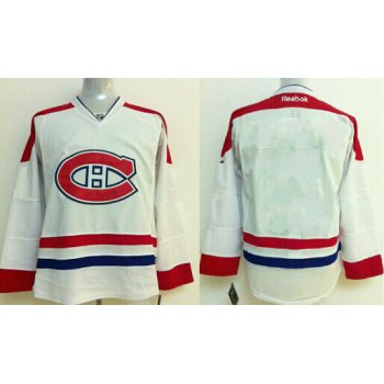 Montreal Canadiens Blank White Jersey