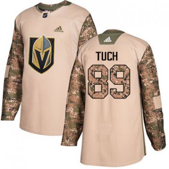 Adidas Golden Knights #89 Alex Tuch Camo Authentic 2017 Veterans Day Stitched NHL Jersey