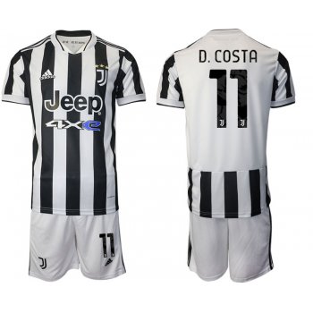 Men 2021-2022 Club Juventus home white 11 Adidas Soccer Jerseys