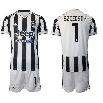 Men 2021-2022 Club Juventus home white 1 Adidas Soccer Jerseys