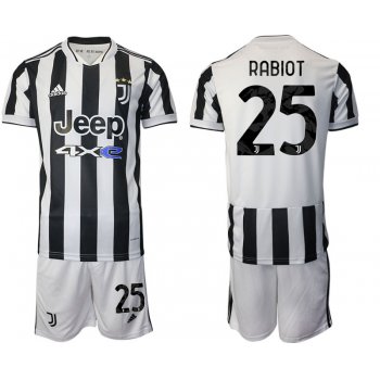 Men 2021-2022 Club Juventus home white 25 Adidas Soccer Jerseys