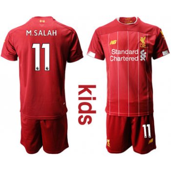 2019-20 Liverpool 11 M.SALAH Youth Home Soccer Jersey