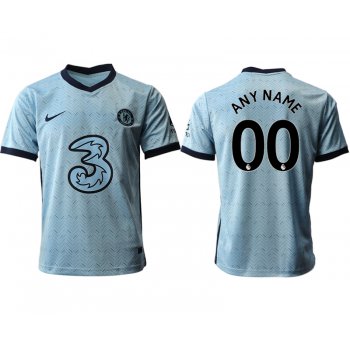 Men 2020-2021 club Chelsea away aaa version customized Light blue Soccer Jerseys