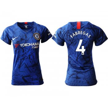 Women 2019-2020 club Chelsea home aaa version 4 blue Soccer Jerseys