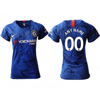 Women 2019-2020 club Chelsea home aaa version customized blue Soccer Jerseys