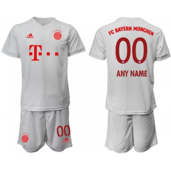 Men 2020-2021 club Bayern Munich away customized white goalkeeper Soccer Jerseys
