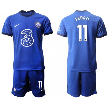 Men 2020-2021 club Chelsea home 11 blue Soccer Jerseys1