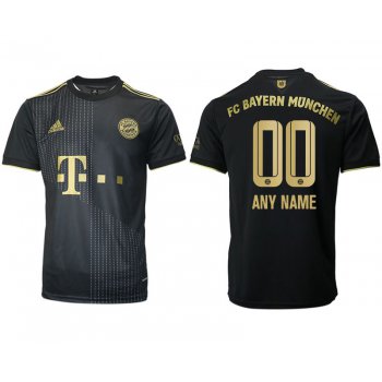 Men 2021-2022 Club Bayern Munich away aaa version black customized Adidas Soccer Jersey