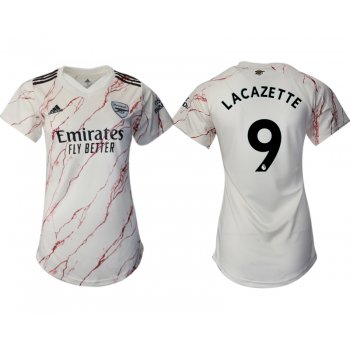 Arsenal away aaa version womens 9 soccer 2021 jerseys