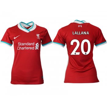 Women 2020-2021 Liverpool home aaa version 20 red Soccer Jerseys