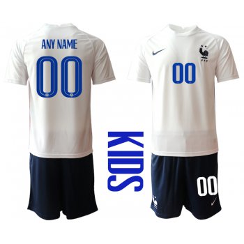 2021 France away Youth custom soccer jerseys
