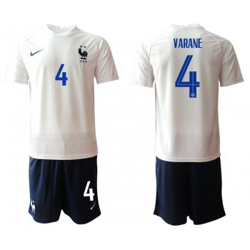 Men 2021 France away 4 soccer jerseys
