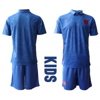 2021 European Cup England away Youth soccer jerseys