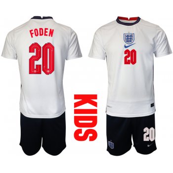 2021 European Cup England home Youth 20 soccer jerseys