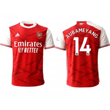 Men 2020-2021 club Arsenal home aaa version 14 red Soccer Jerseys