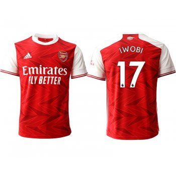 Men 2020-2021 club Arsenal home aaa version 17 red Soccer Jerseys
