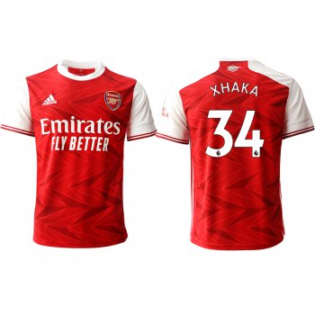 Men 2020-2021 club Arsenal home aaa version 34 red Soccer Jerseys