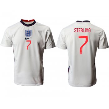 Men 2021 Europe England home AAA version 7 Sterling soccer jerseys