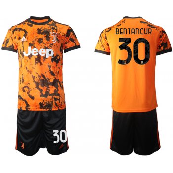 Men 2020-2021 club Juventus Second away 30 orange Soccer Jerseys