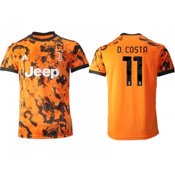 Men 2020-2021 club Juventus Second away aaa version 11 orange Soccer Jerseys