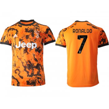 Men 2020-2021 club Juventus Second away aaa version 7 orange Soccer Jerseys