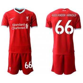 Men 2020-2021 club Liverpool home 66 red Soccer Jerseys