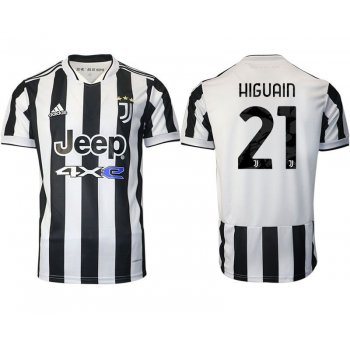Men 2021-2022 Club Juventus home aaa version white 21 Adidas Soccer Jersey