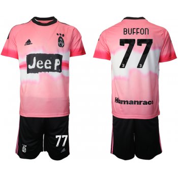 Men 2021 Juventus adidas Human Race 77 soccer jerseys
