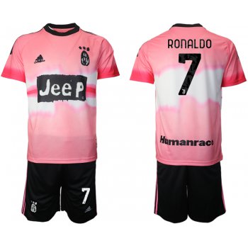 Men 2021 Juventus adidas Human Race 7 soccer jerseys