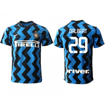 Men 2020-2021 club Inter Milan home aaa versio 29 blue Soccer Jerseys
