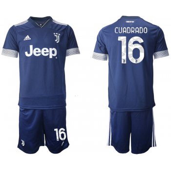 Men 2020-2021 club Juventus away16 blue Soccer Jerseys