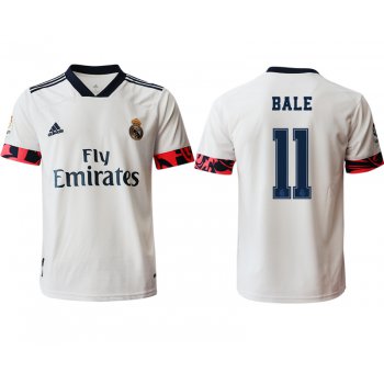 Men 2020-2021 club Real Madrid home aaa version 11 white Soccer Jerseys2