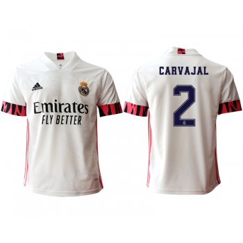 Men 2020-2021 club Real Madrid home aaa version 2 white Soccer Jerseys