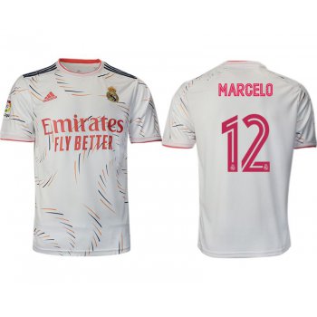 Men 2021-2022 Club Real Madrid home aaa version white 12 Adidas Soccer Jersey