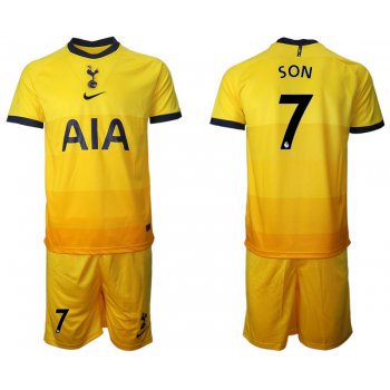 Men 2021 Tottenham Hotspur away 7 soccer jerseys